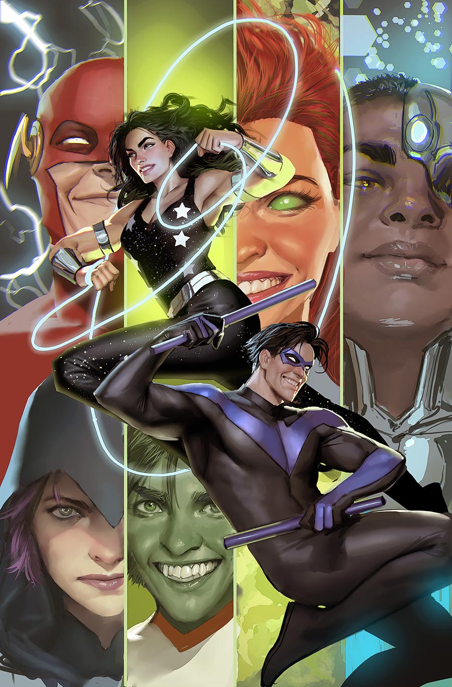 Titans Vol 4 #15 Cover B Variant Stjepan Sejic Card Stock Cover