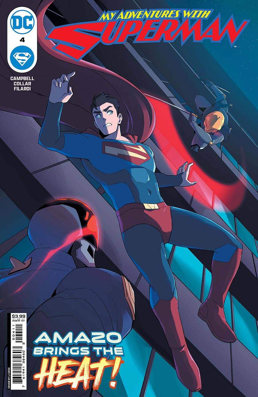 My Adventures With Superman #4 Cover A Regular Li Cree Cover