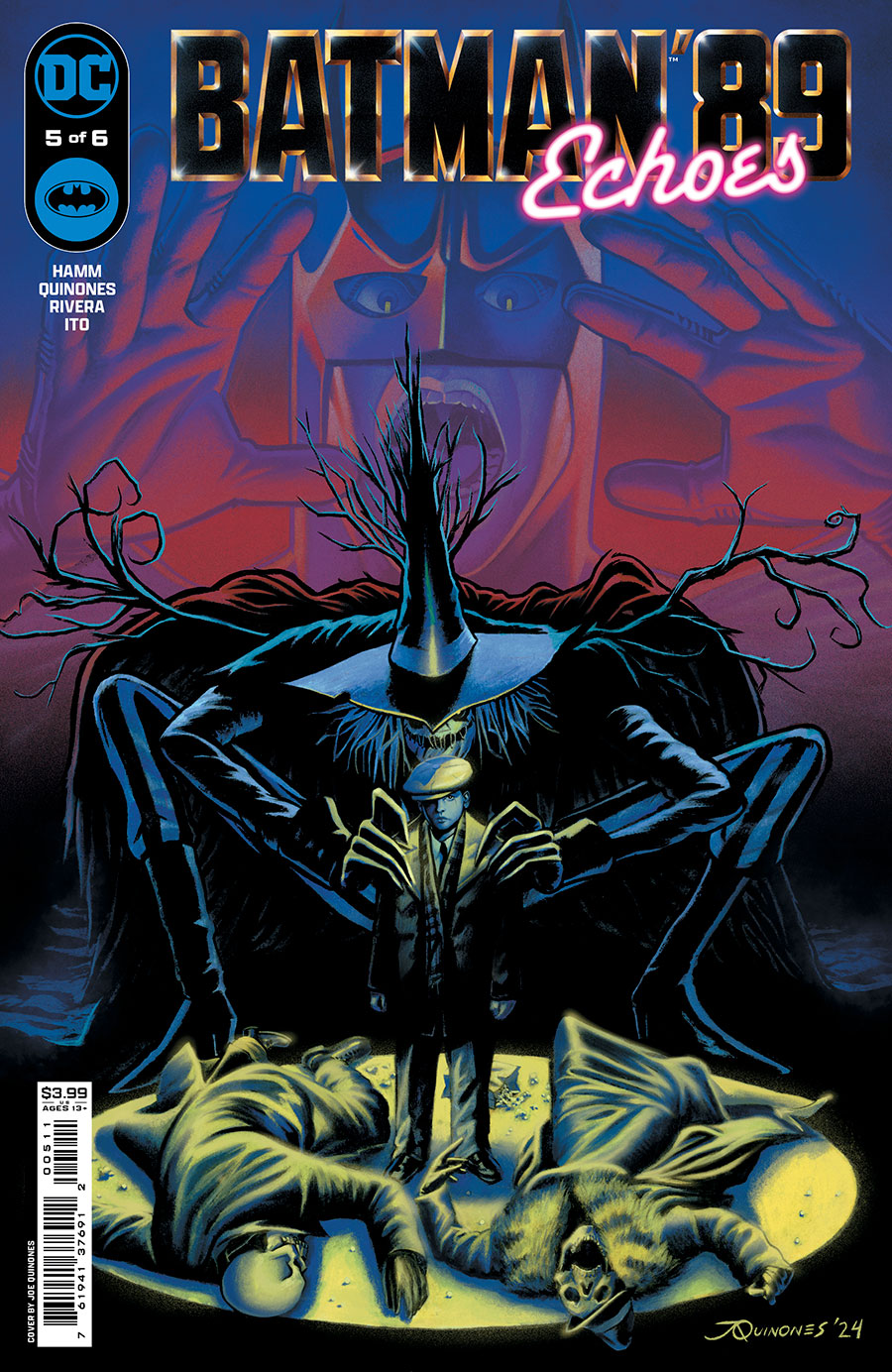 Batman 89 Echoes #5 Cover A Regular Joe Quinones Cover