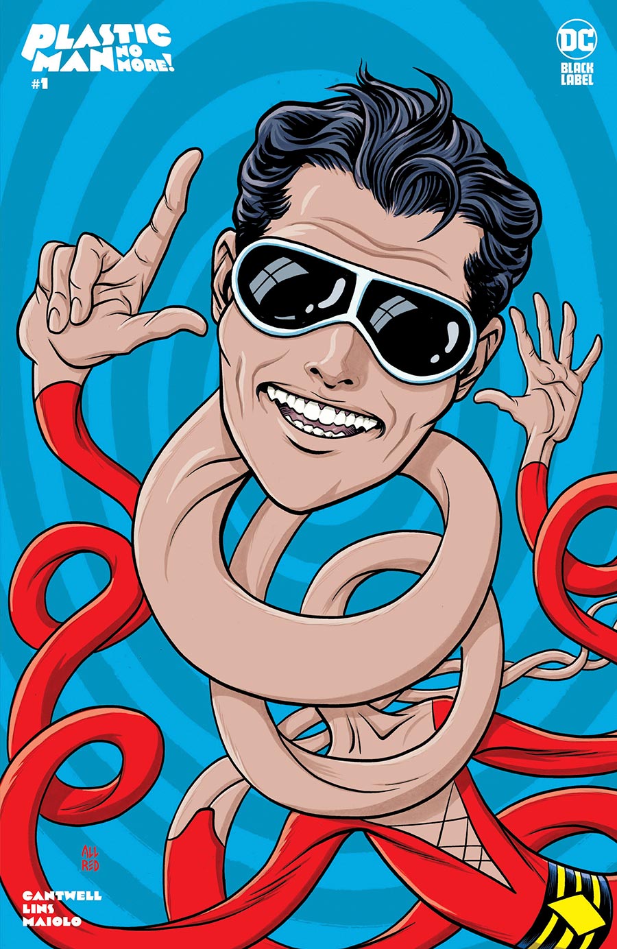 Plastic Man No More #1 Cover B Variant Michael Allred Cover