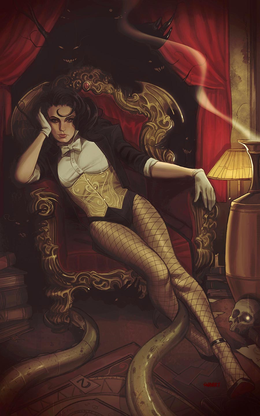 Zatanna Bring Down The House #4 Cover C Variant Joshua Sway Swaby Cover