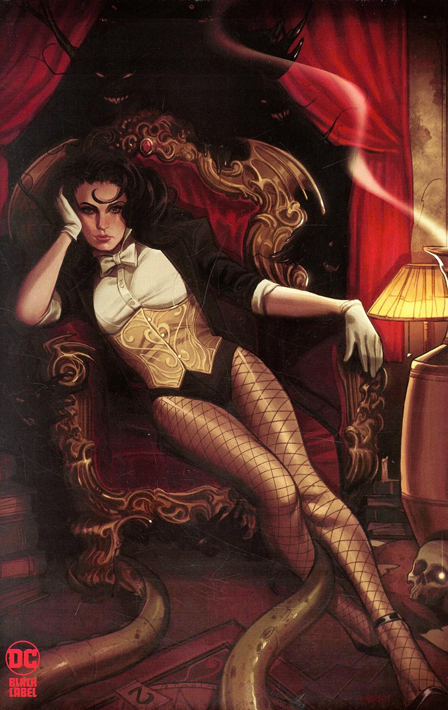 Zatanna Bring Down The House #4 Cover E Incentive Joshua Sway Swaby Virgin Cover