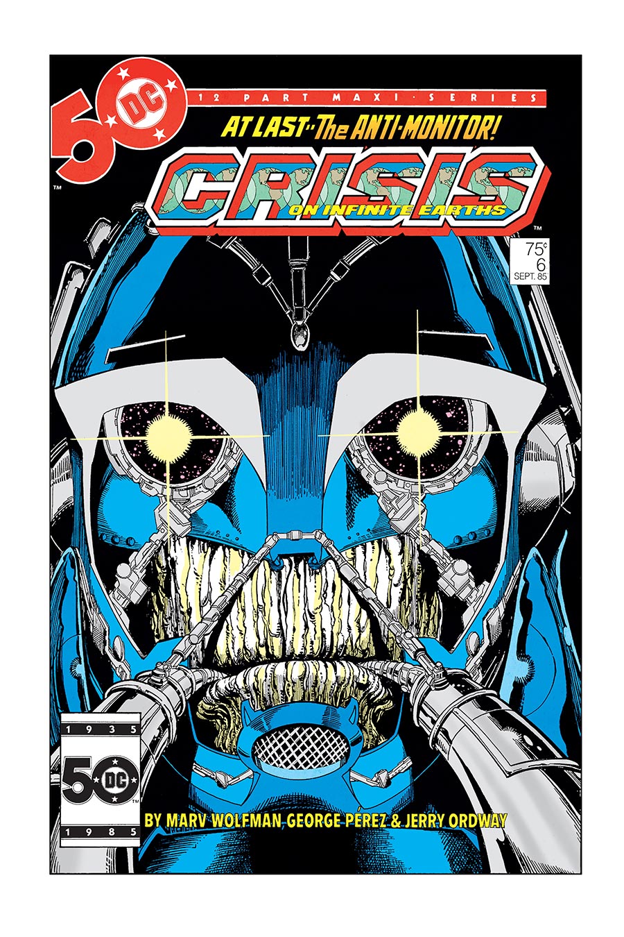 Crisis On Infinite Earths #6 Facsimile Edition Cover A Regular George Perez Cover