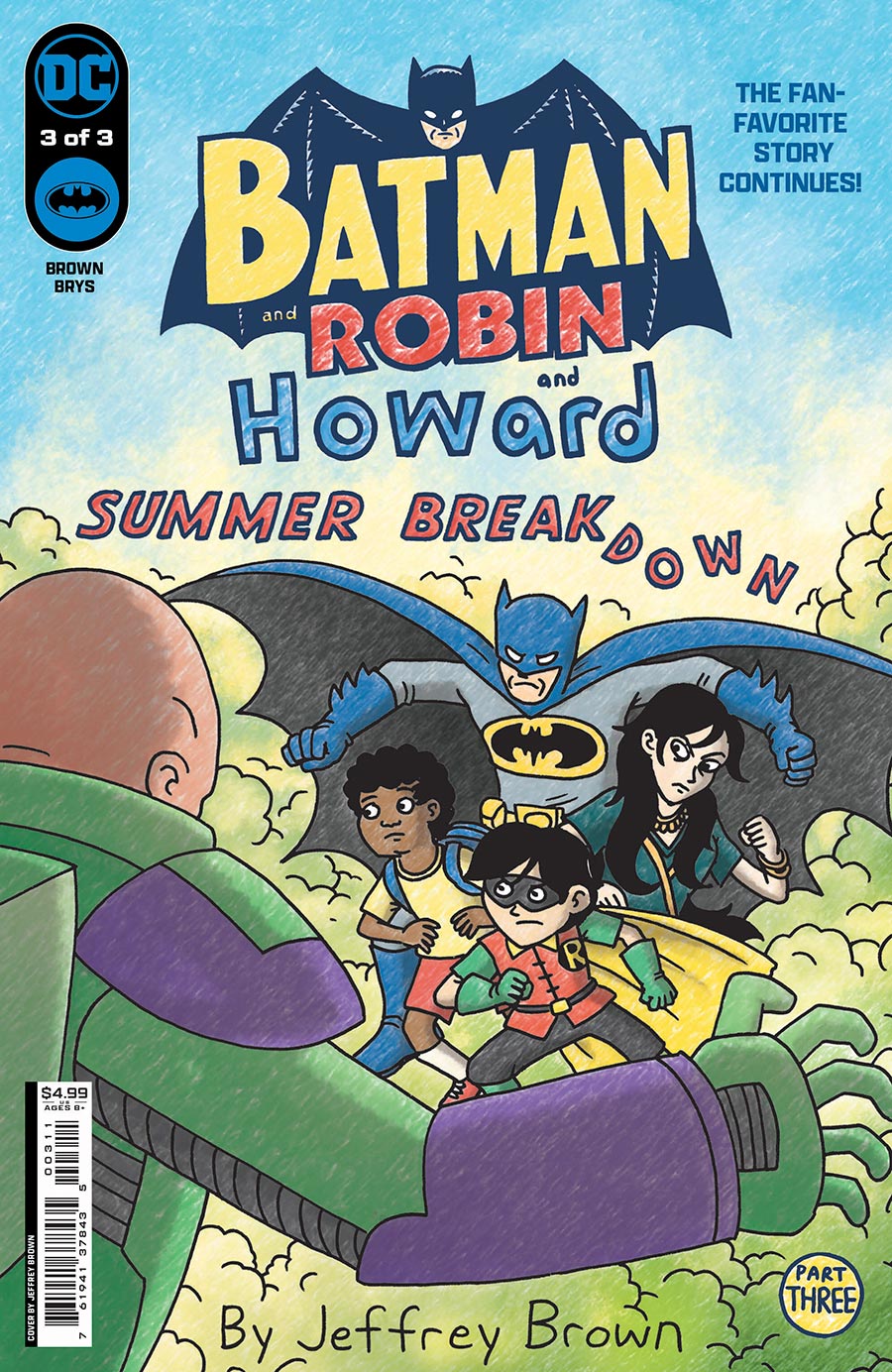 Batman And Robin And Howard Summer Breakdown #3