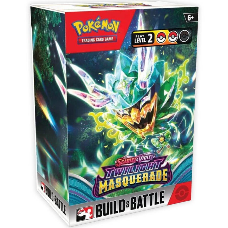 Pokemon Scarlet And Violet 6 Twilight Masquerade Build And Battle Box