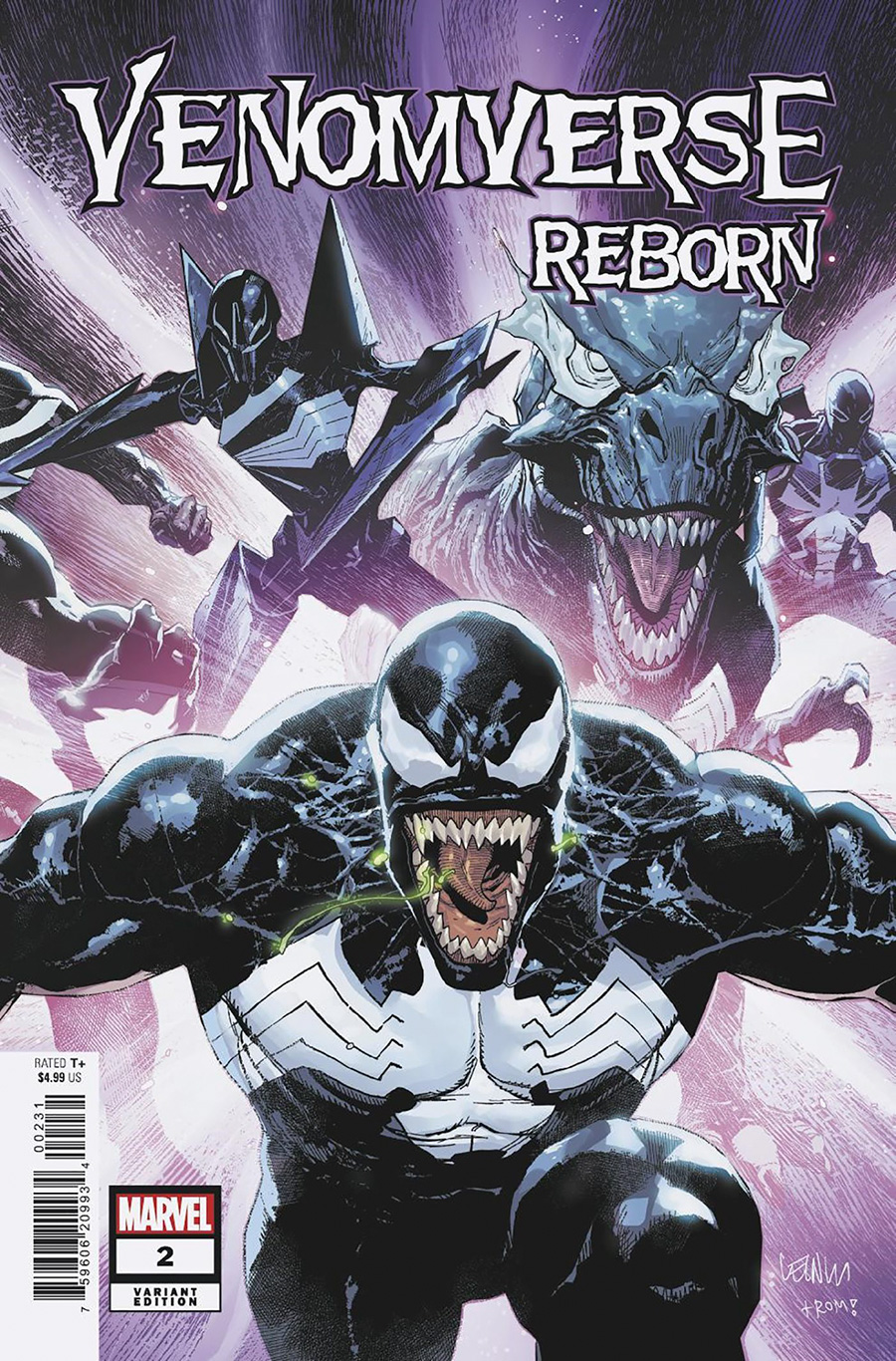 Venomverse Reborn #2 Cover B Variant Leinil Francis Yu Connecting Cover