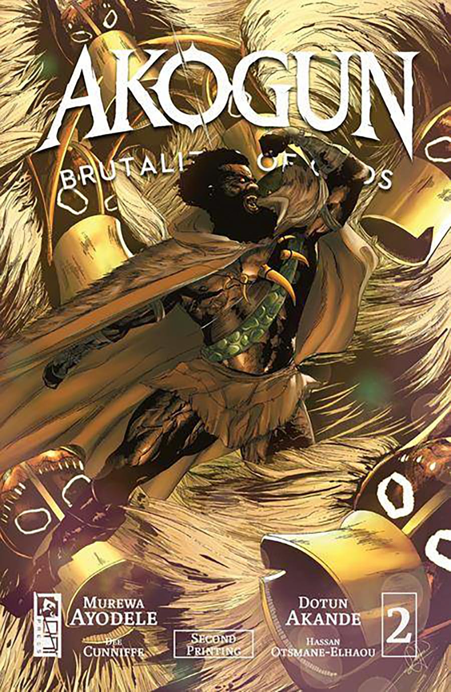 Akogun Brutalizer Of Gods #2 Cover E 2nd Ptg