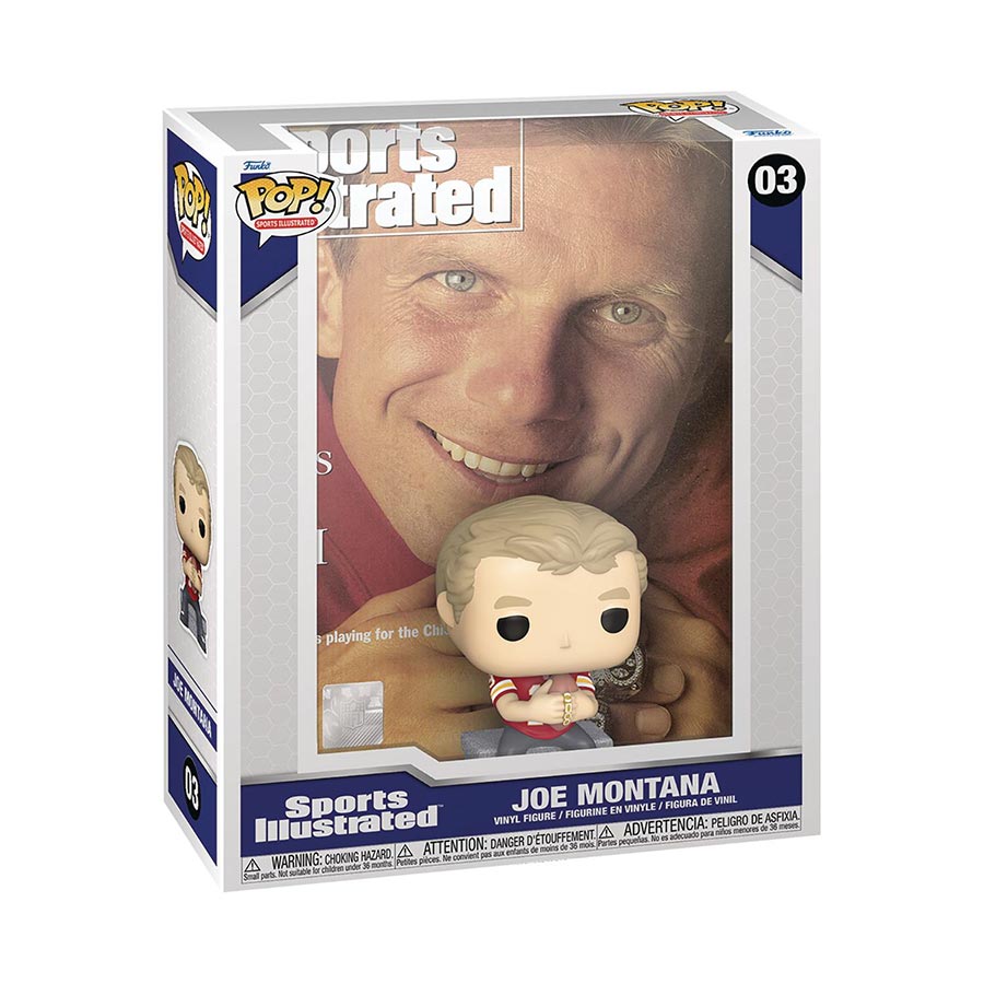 POP Magazine Covers Joe Montana (Sports Illustrated) Vinyl Figure