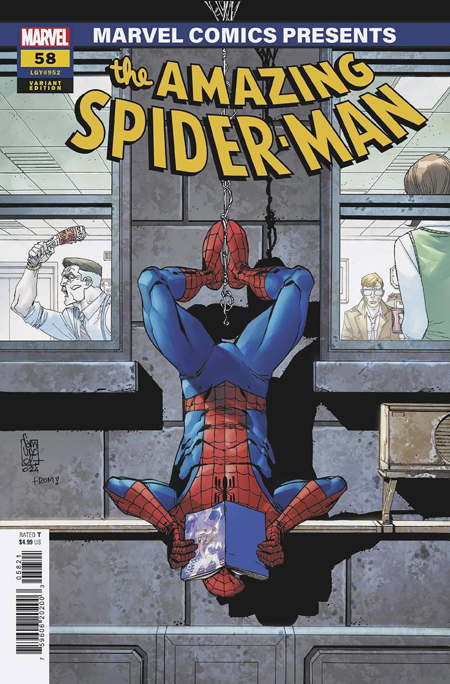 Amazing Spider-Man Vol 6 #58 Cover D Variant Giuseppe Camuncoli Marvel Comics Presents Cover