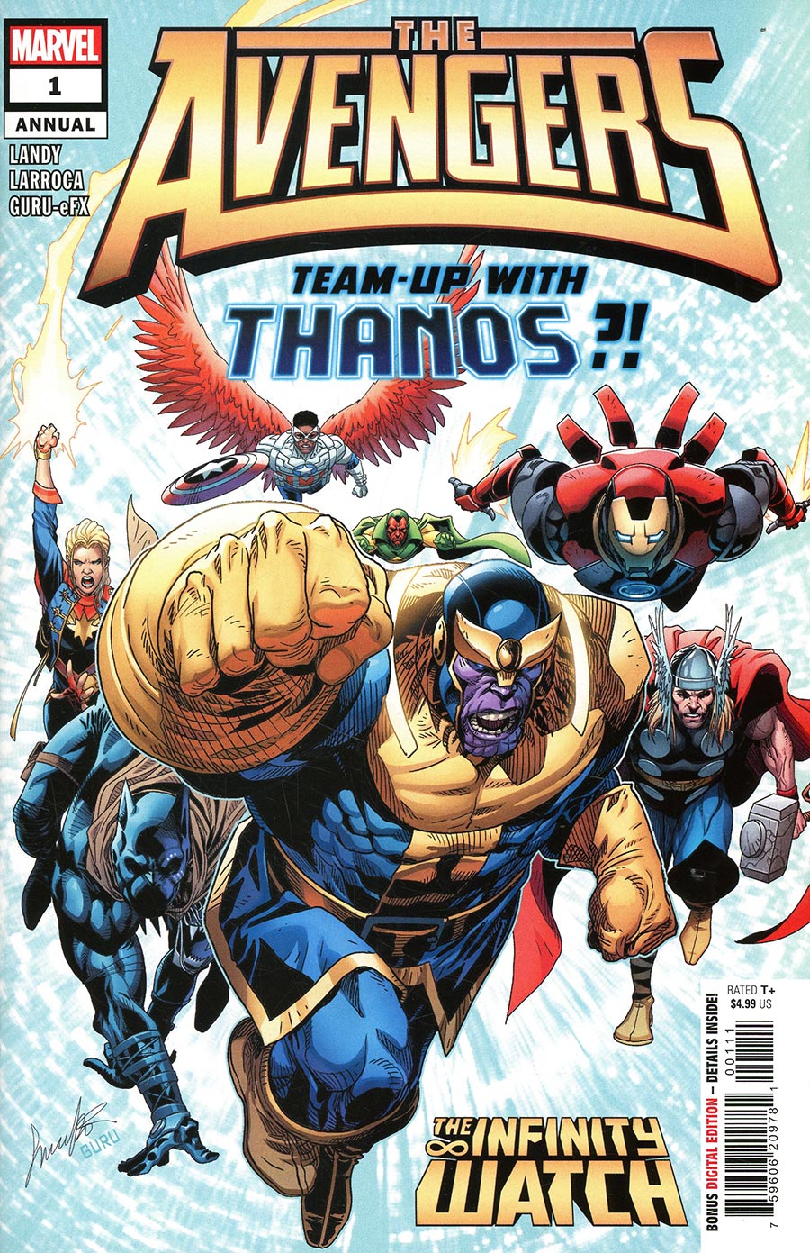 Avengers Vol 8 Annual (2024) #1 (One Shot) Cover A Regular Salvador Larroca Cover (Infinity Watch Part 9)