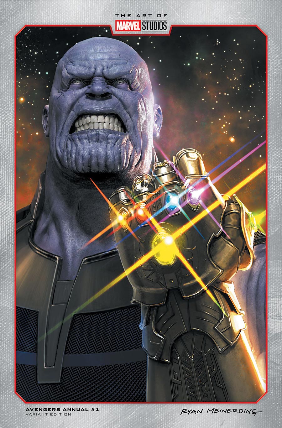 Avengers Vol 8 Annual (2024) #1 (One Shot) Cover D Variant Ryan Meinerding Marvel Studios Cover (Infinity Watch Part 9)