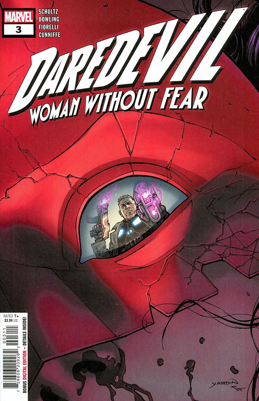 Daredevil Woman Without Fear Vol 2 #3 Cover A Regular David Yardin Cover