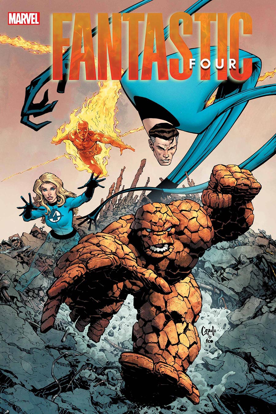 Fantastic Four Vol 7 #25 Cover D Variant Greg Capullo Cover