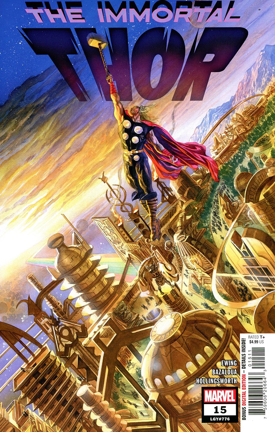 Immortal Thor #15 Cover A Regular Alex Ross Cover