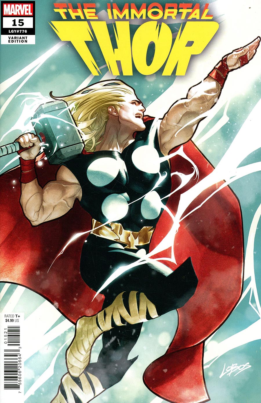 Immortal Thor #15 Cover D Variant Pablo Villalobos Cover