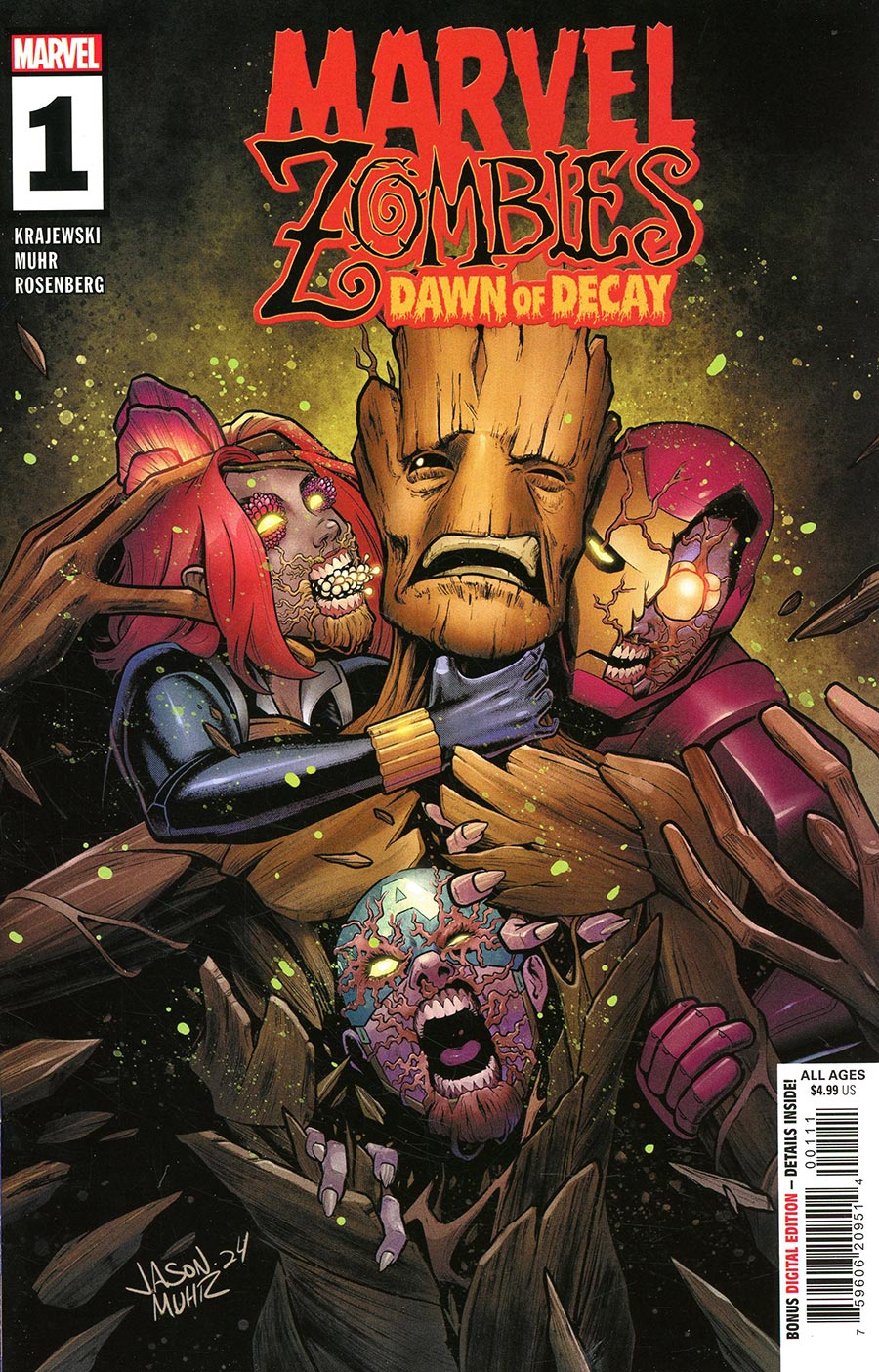 Marvel Zombies Dawn Of Decay #1 Cover A Regular Jason Muhr Cover