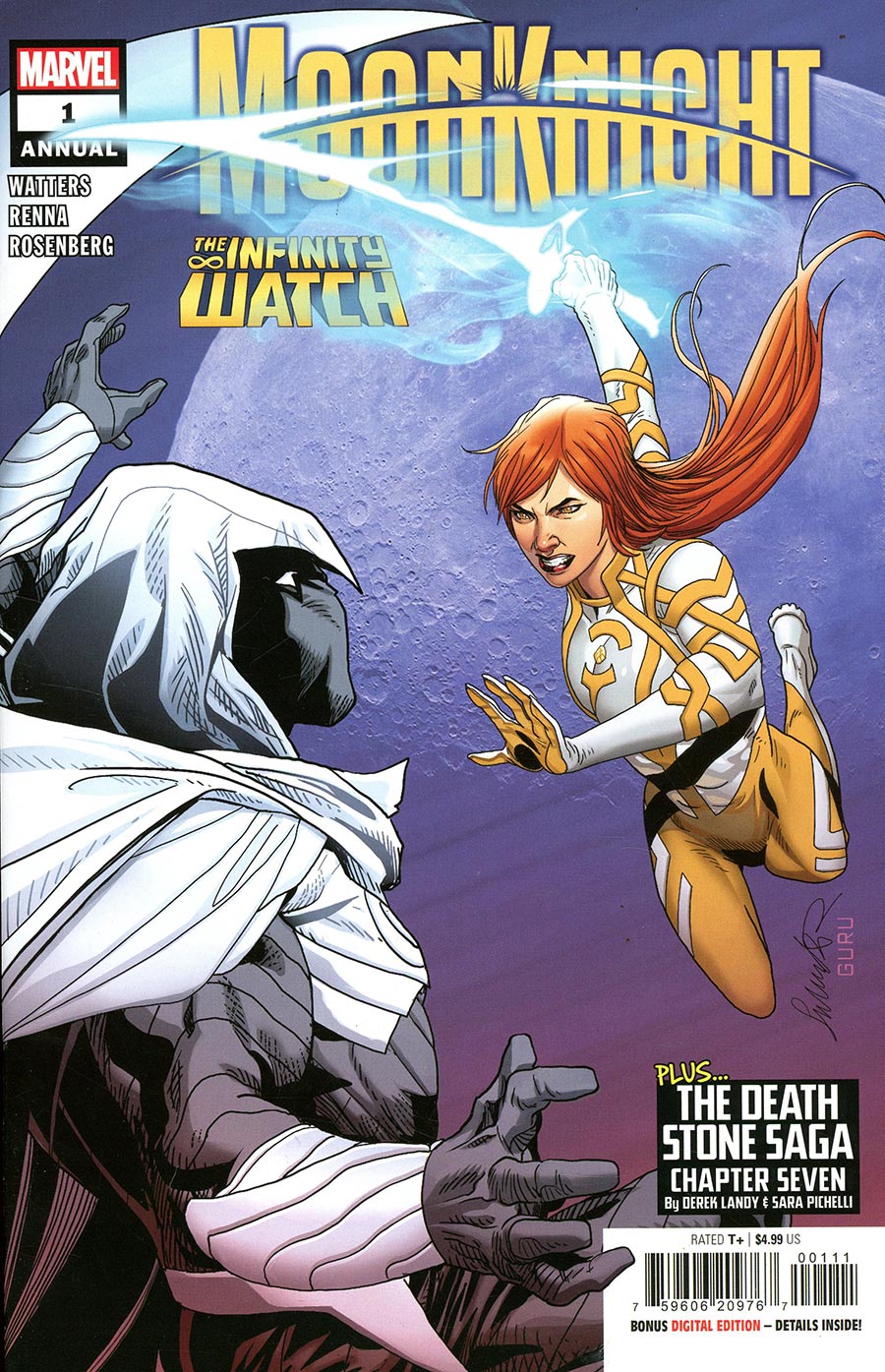 Moon Knight Vol 9 Annual (2024) #1 (One Shot) Cover A Regular Salvador Larroca Cover (Infinity Watch Part 7)