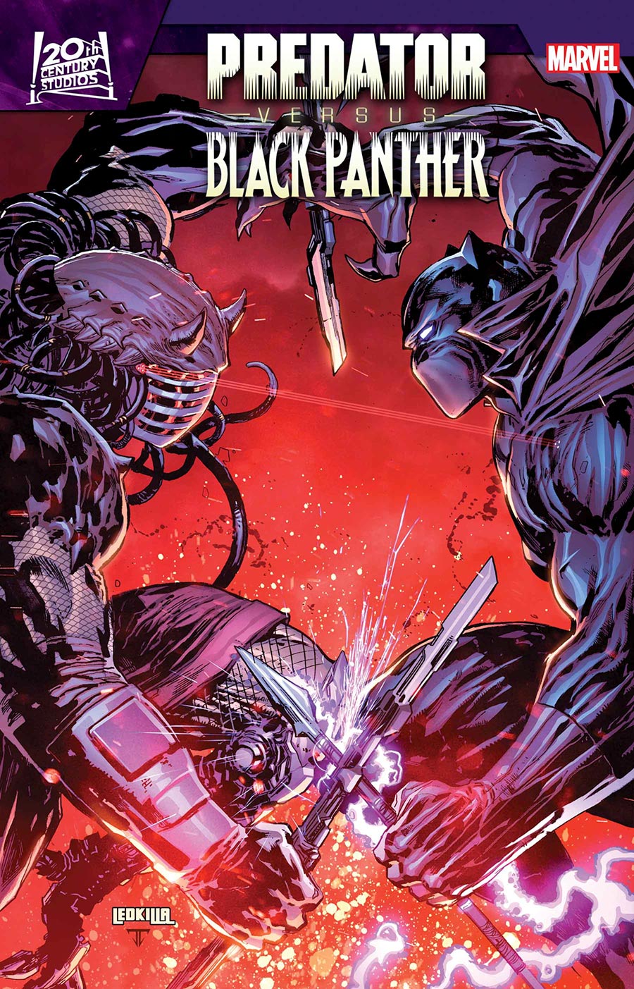 Predator vs Black Panther #2 Cover A Regular Ken Lashley Cover