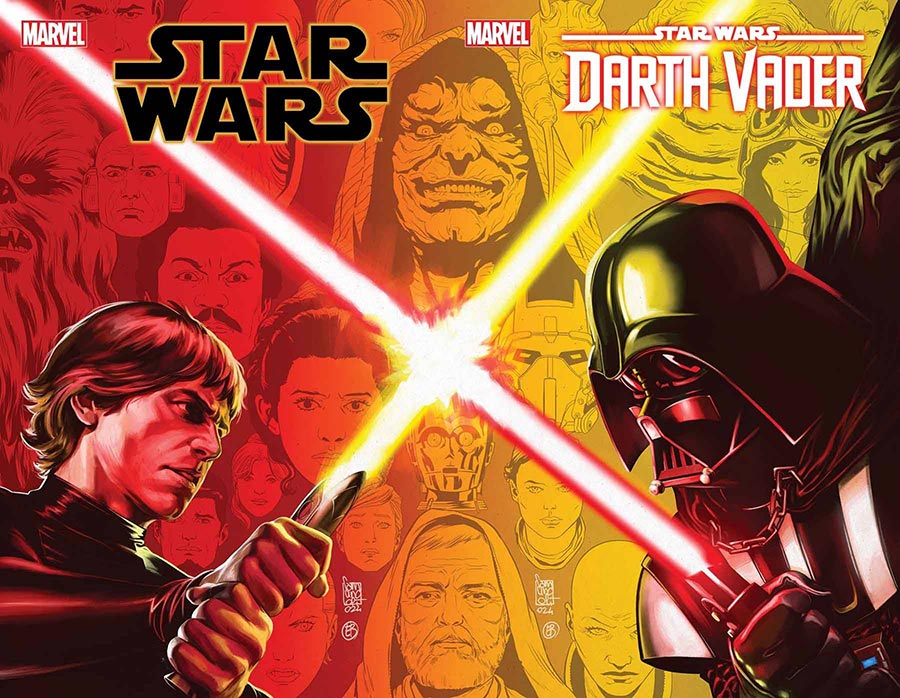 Star Wars Darth Vader #50 Cover B Variant Giuseppe Camuncoli Connecting Cover