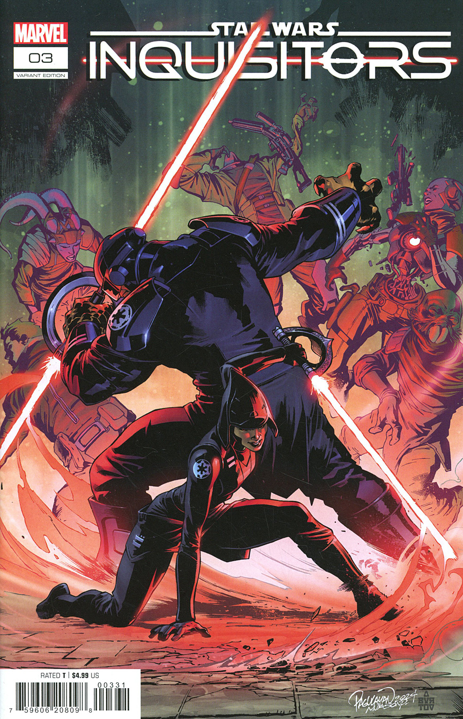 Star Wars Inquisitors #3 Cover C Variant Carlo Pagulayan Cover