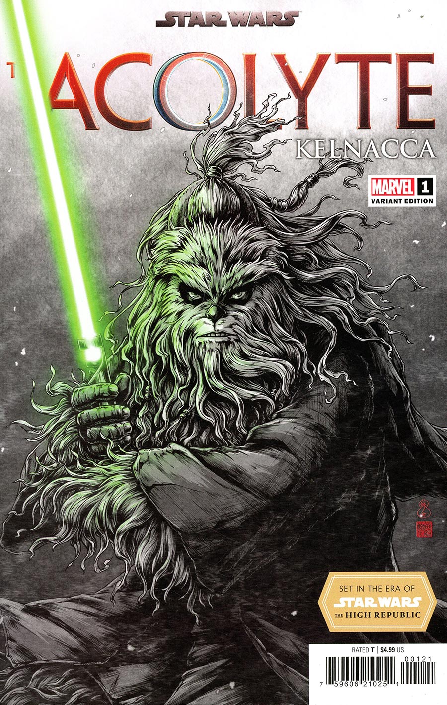 Star Wars The Acolyte Kelnacca #1 (One Shot) Cover B Variant Takashi Okazaki Cover