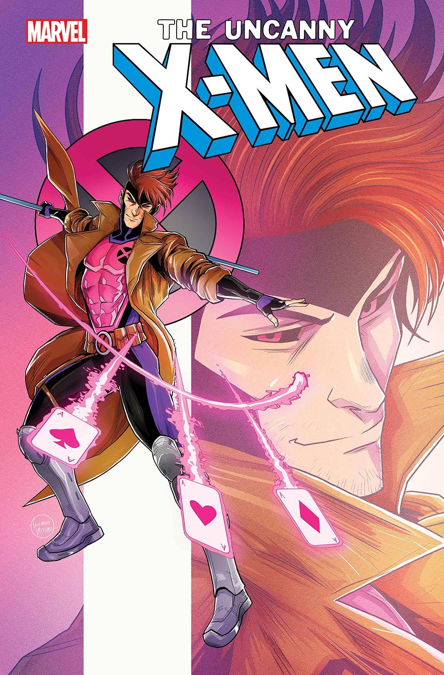 Uncanny X-Men Vol 6 #2 Cover C Variant Luciano Vecchio Gambit Cover