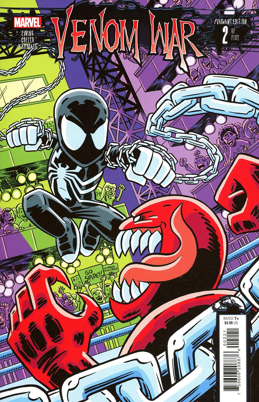 Venom War #2 Cover E Variant Chris Giarrusso Cover