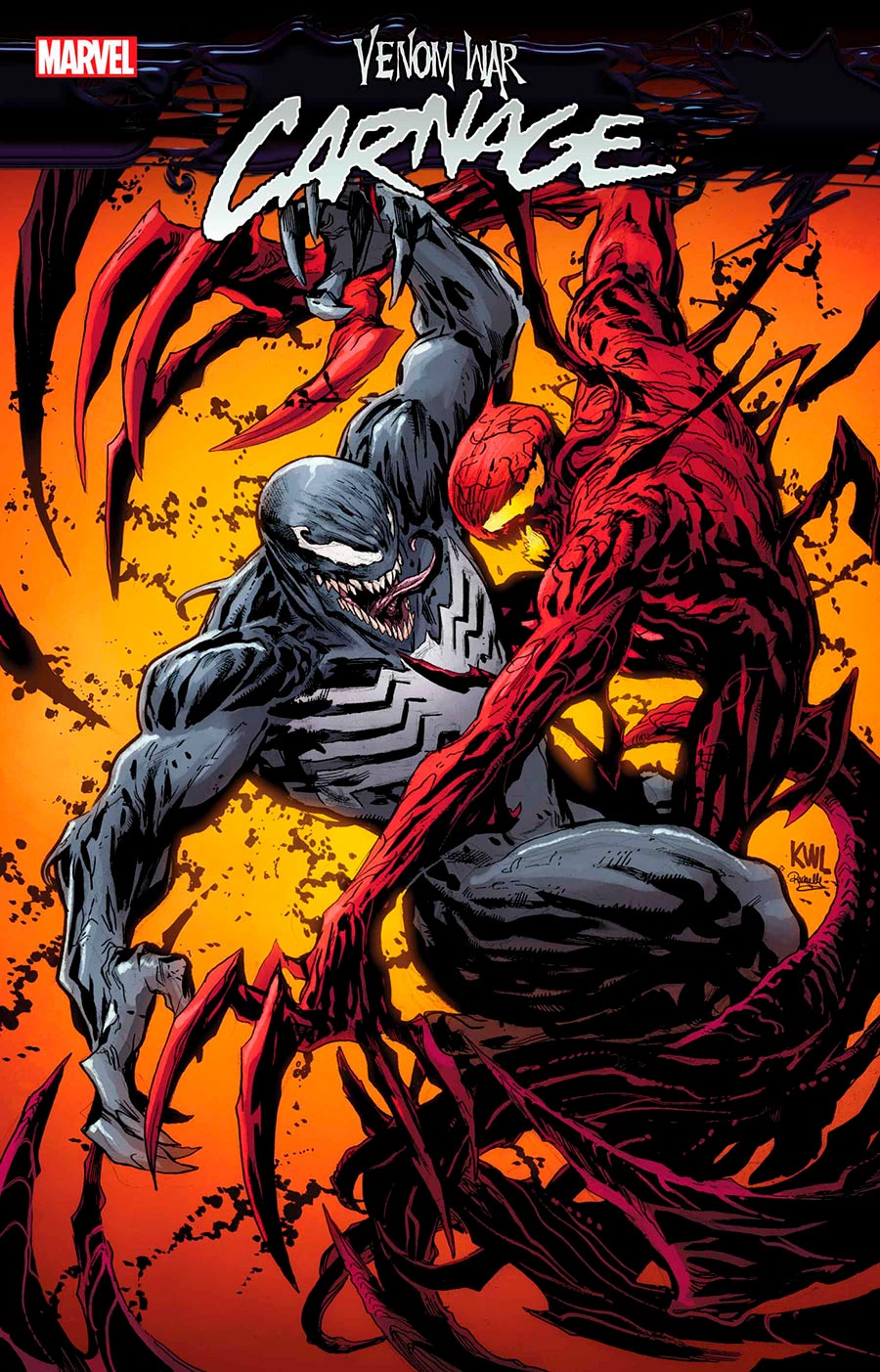 Venom War Carnage #2 Cover A Regular Ken Lashley Cover