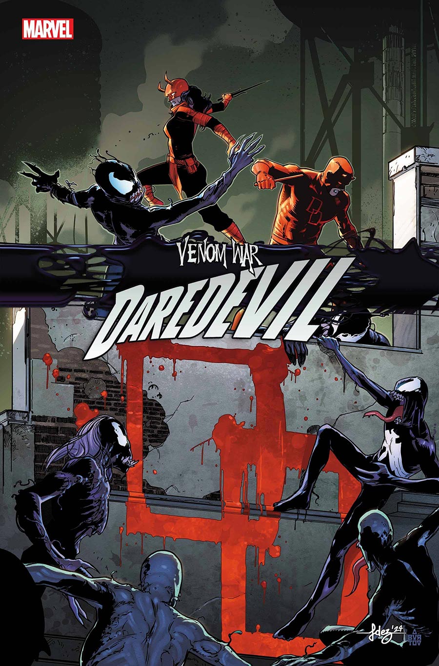 Venom War Daredevil #1 (One Shot) Cover A Regular Javier Fernandez Cover