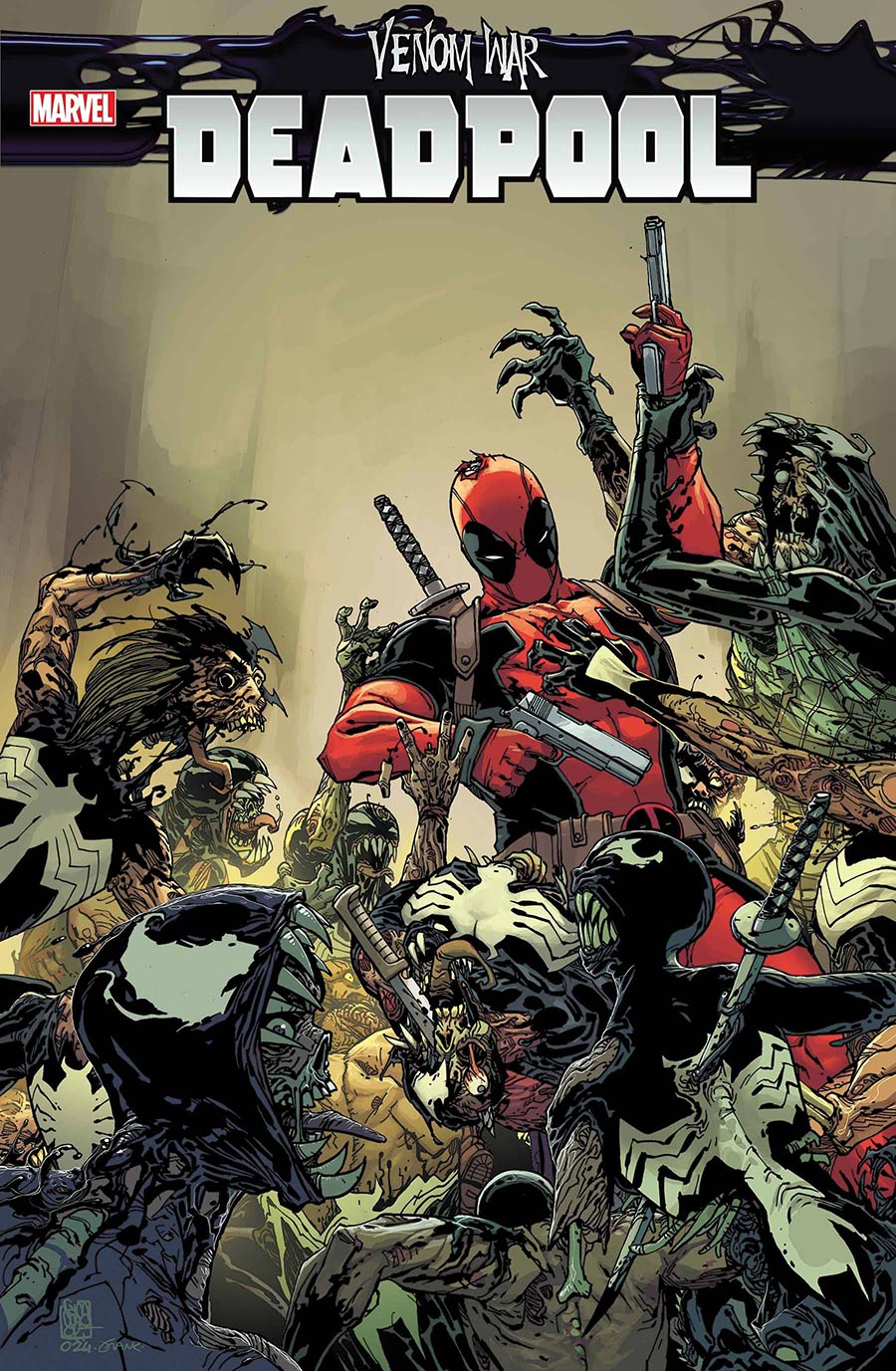 Venom War Deadpool #1 Cover A Regular Giuseppe Camuncoli Cover