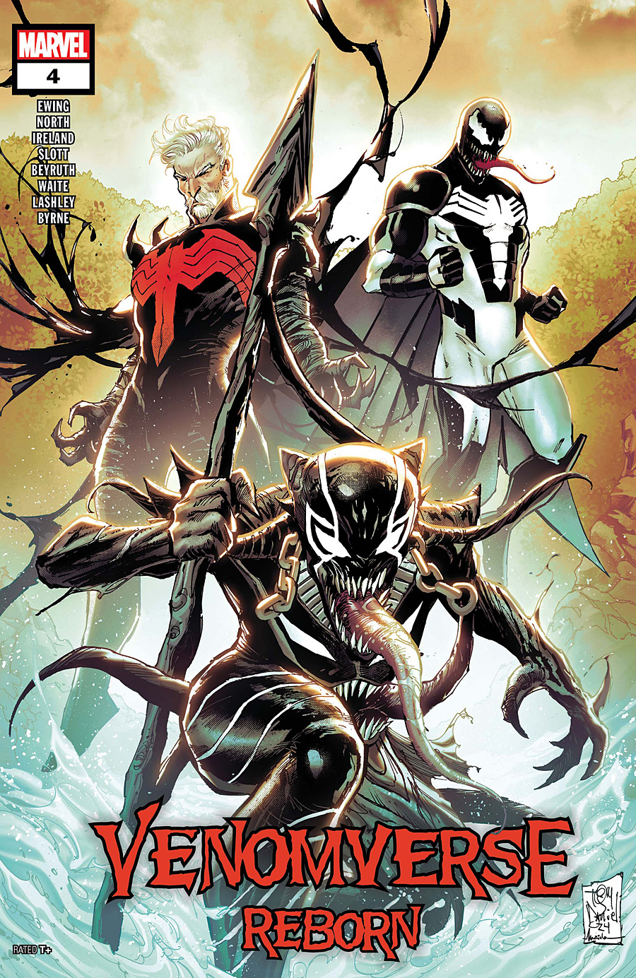 Venomverse Reborn #4 Cover A Regular Tony Daniel Cover