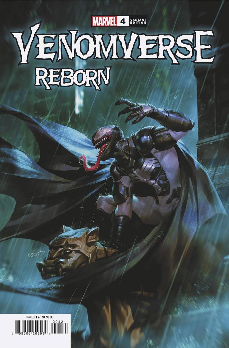 Venomverse Reborn #4 Cover C Variant Derrick Chew Symbiote Cover