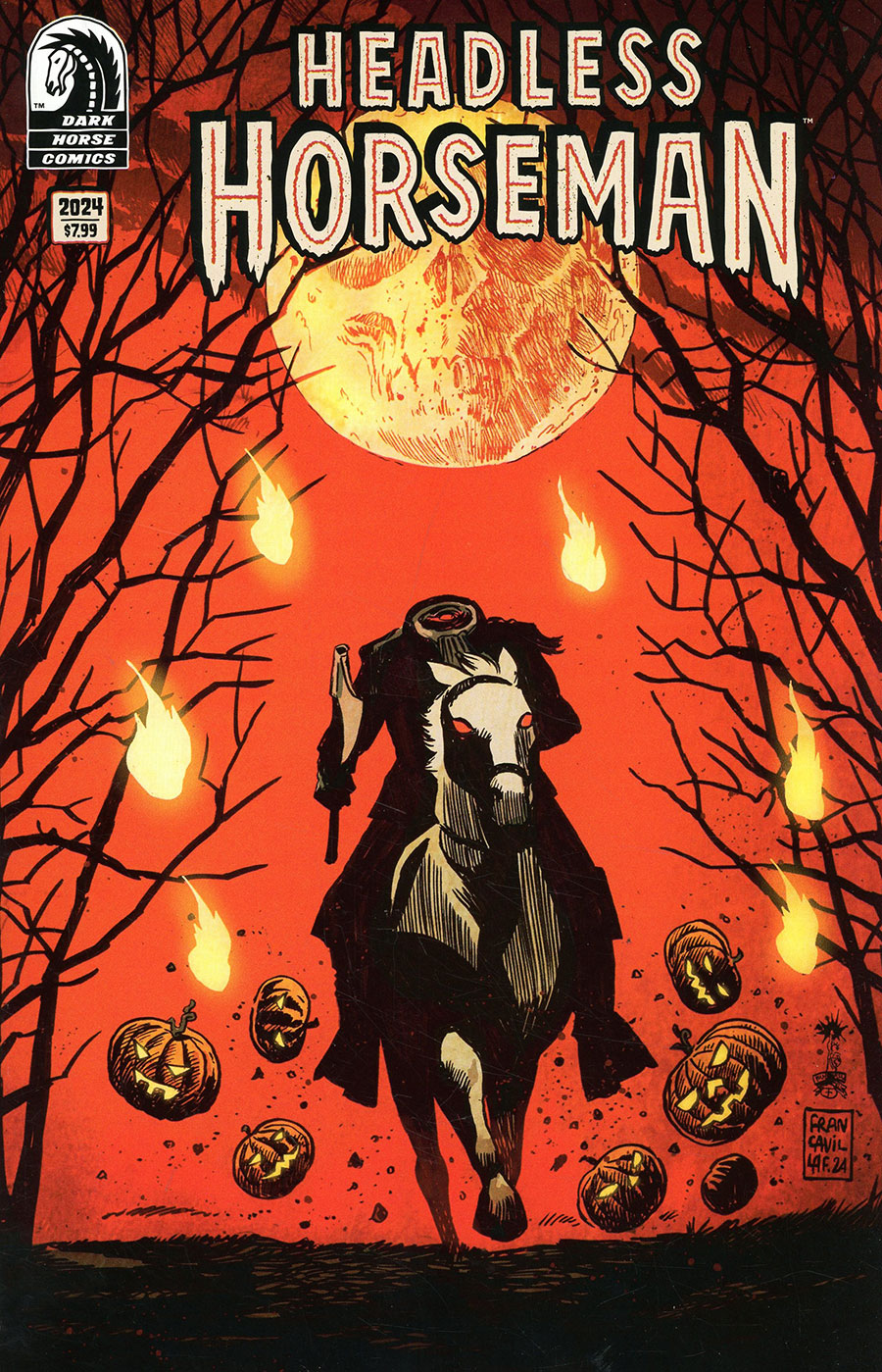 Headless Horseman Halloween Annual 2024 #1 (One Shot) Cover B Variant Francesco Francavilla Cover