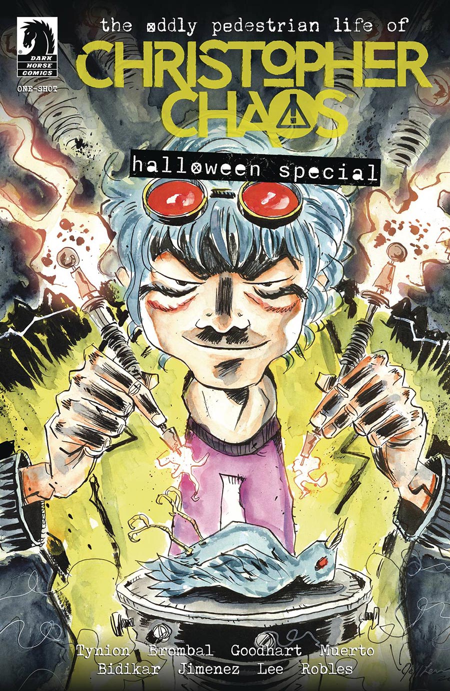 Oddly Pedestrian Life Of Christopher Chaos Halloween Special #1 (One Shot) Cover B Variant Jeff Lemire Cover