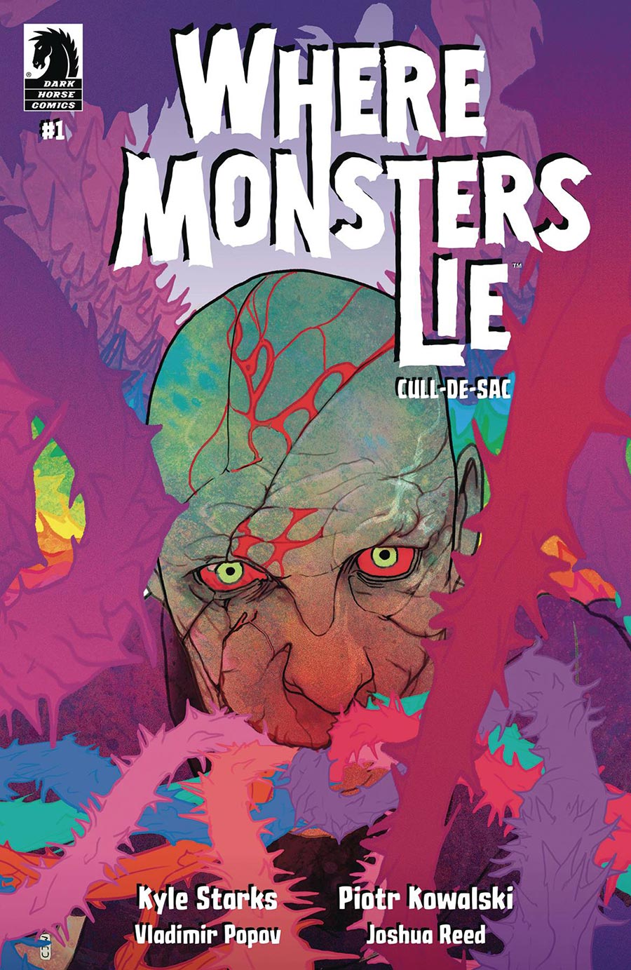 Where Monsters Lie Cull-De-Sac #1 Cover B Variant Christian Ward Cover