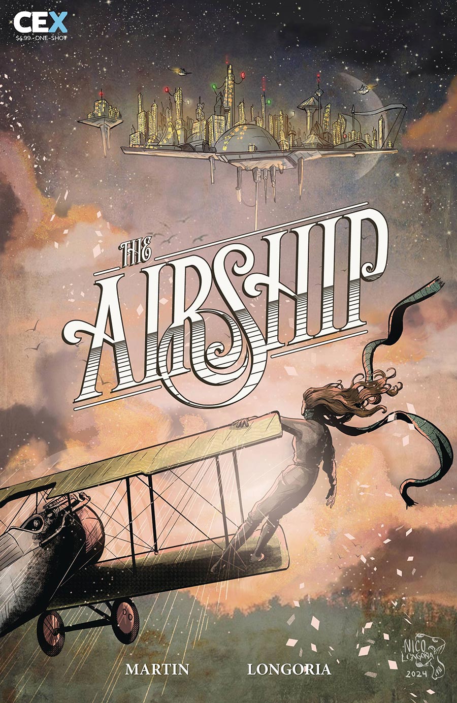 Airship #1 (One Shot) Cover A Regular Nico Longoria Cover