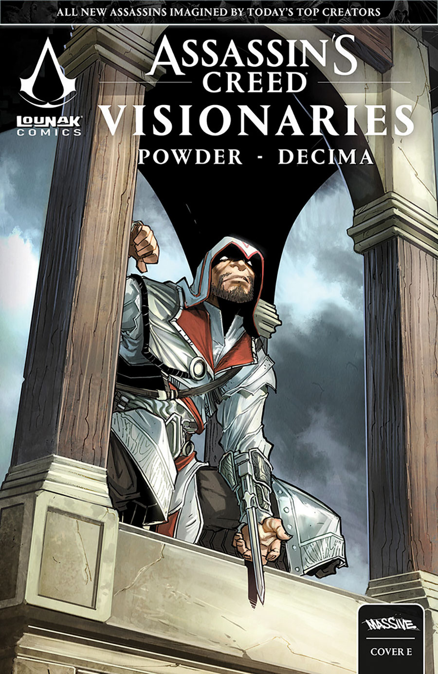 Assassins Creed Visionaries Powder Decima #1 (One Shot) Cover C Variant Patrick Boutin Gagne Cover