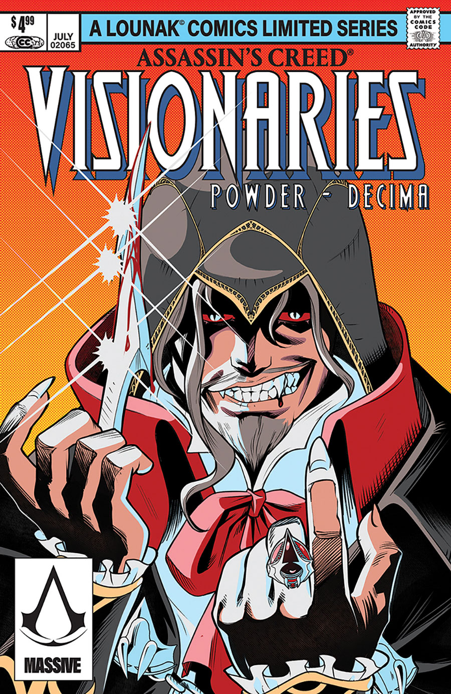 Assassins Creed Visionaries Powder Decima #1 (One Shot) Cover D Variant Moy R Marco Homage Cover