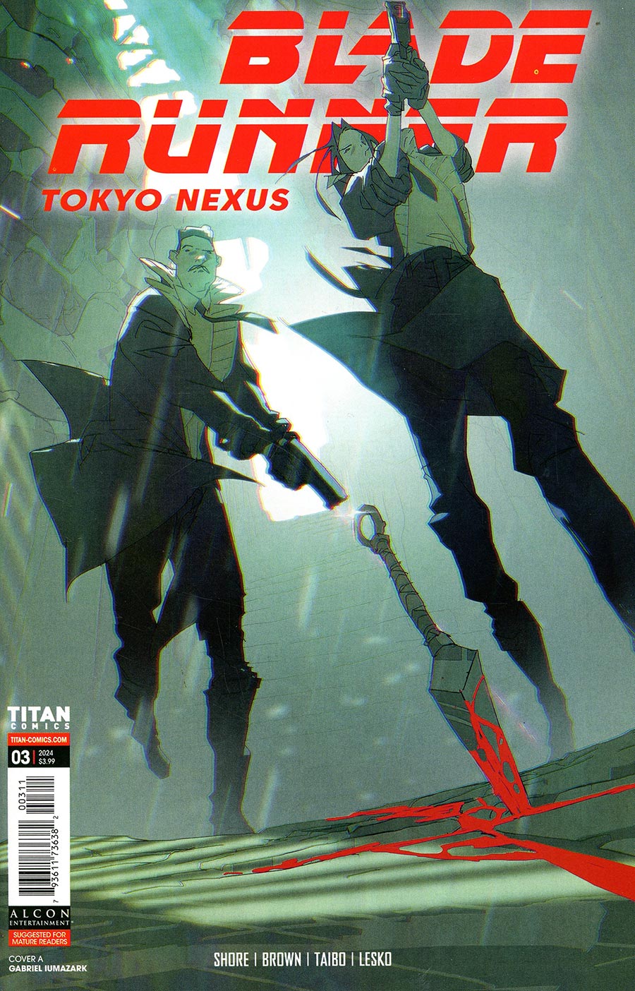 Blade Runner Tokyo Nexus #3 Cover A Regular Gabriel Iumazark Cover