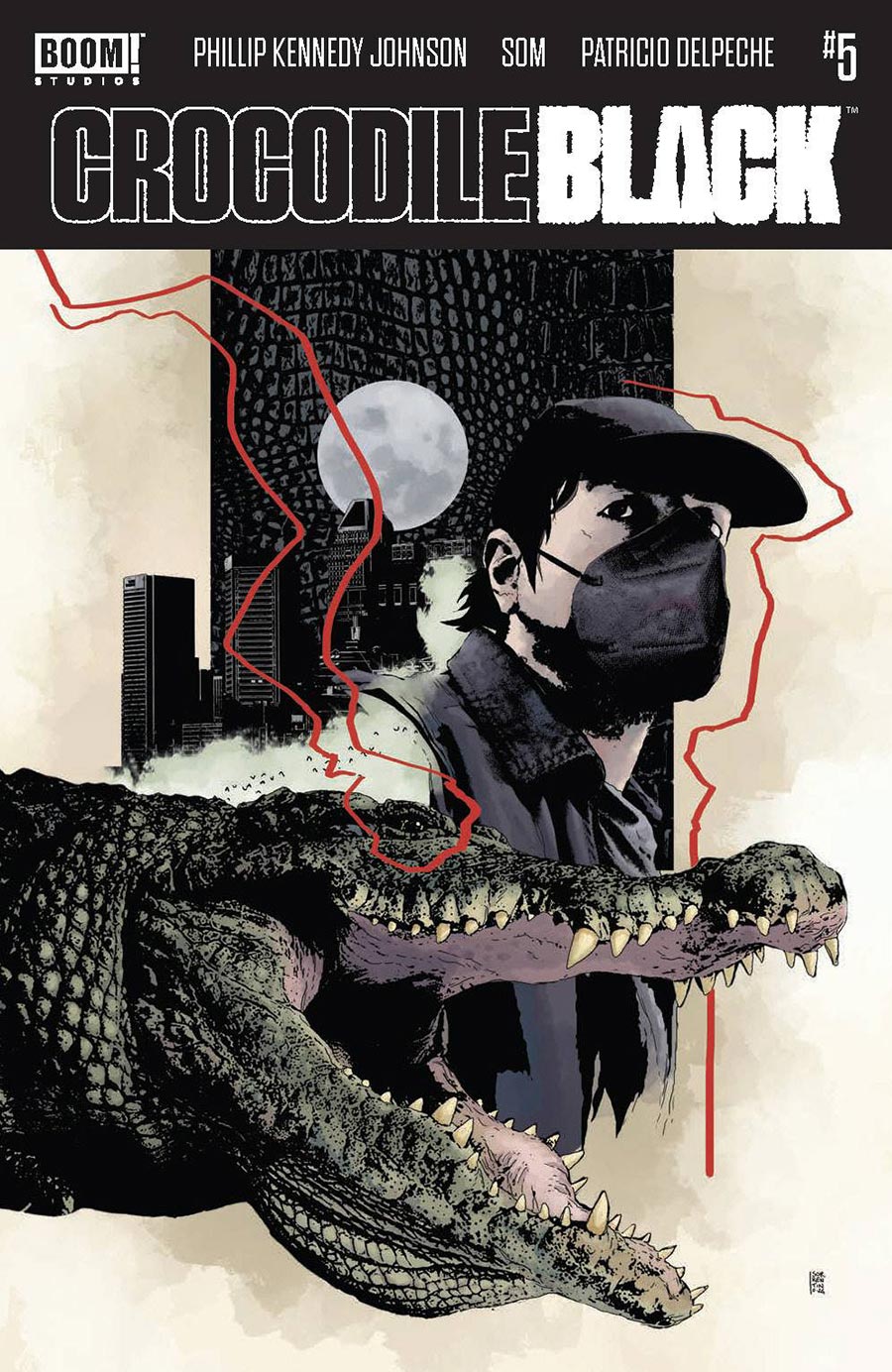 Crocodile Black #5 Cover A Regular Andrea Sorrentino Cover