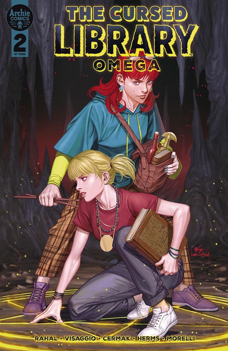 Cursed Library #2 Omega Cover B Variant Inhyuk Lee Cover