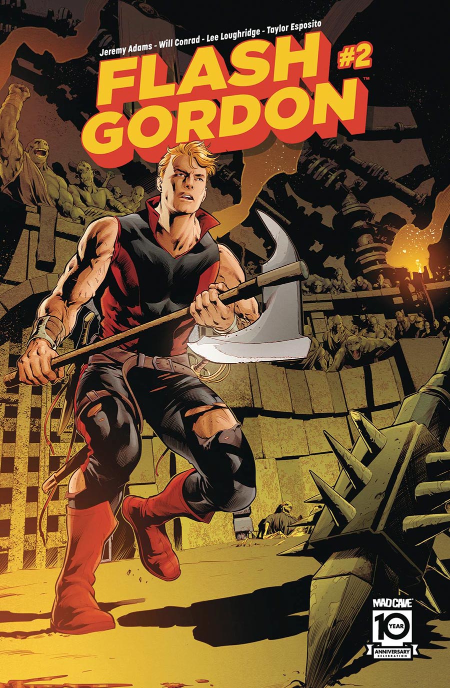 Flash Gordon Vol 8 #2 Cover A Regular Will Conrad Cover