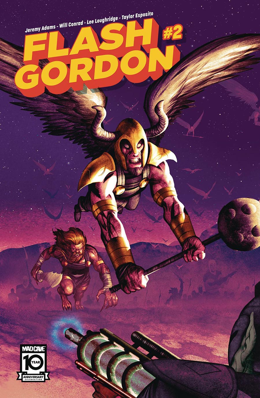 Flash Gordon Vol 8 #2 Cover B Variant Frazer Irving Connecting Cover