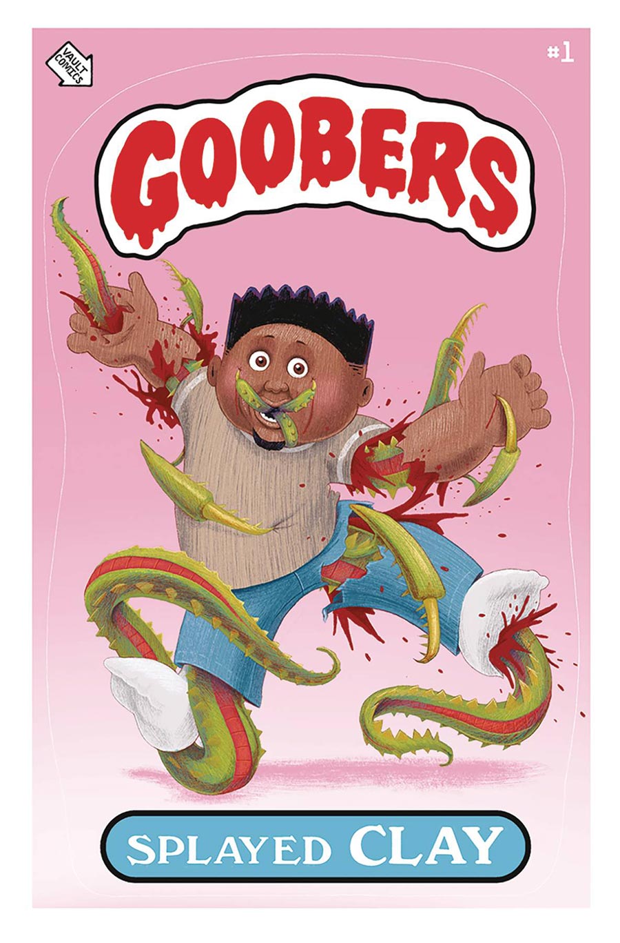 Goobers #1 Cover B Variant Adam Cahoon Goober Pail Kids Interconnecting Cover