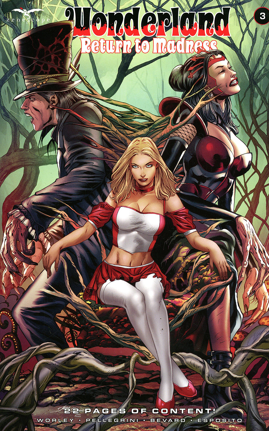 Grimm Fairy Tales Presents Wonderland Return To Madness #3 Cover A Igor Vitorino