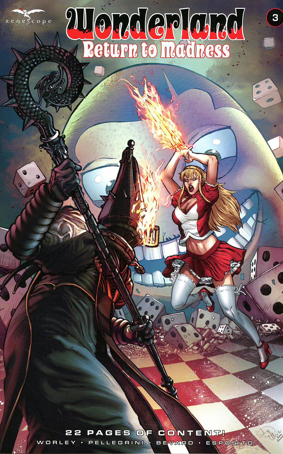 Grimm Fairy Tales Presents Wonderland Return To Madness #3 Cover B Giulia Pellegrini