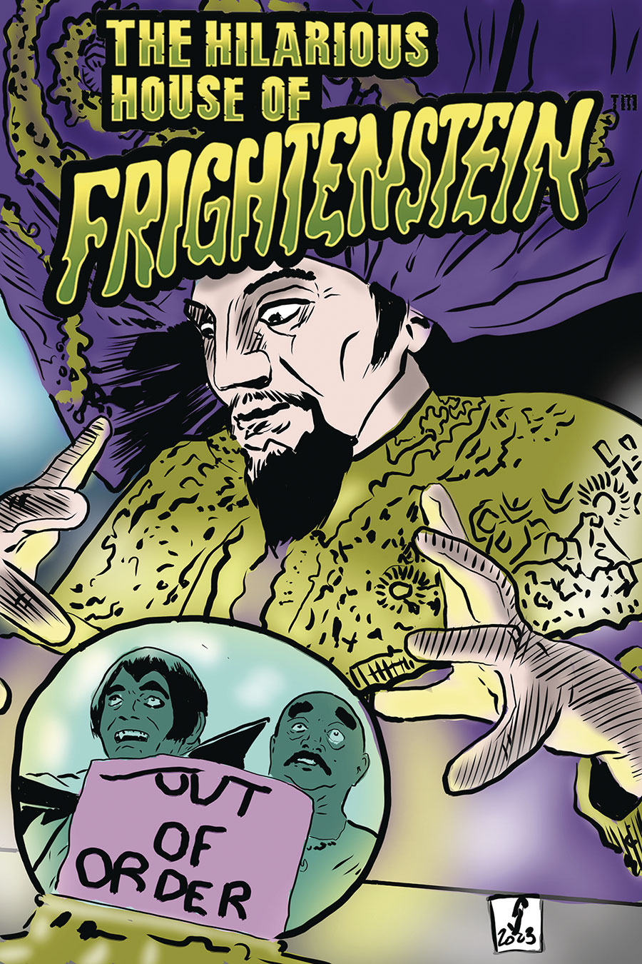 Hilarious House Of Frightenstein #1 Cover A Regular Jason Sylvestre Cover