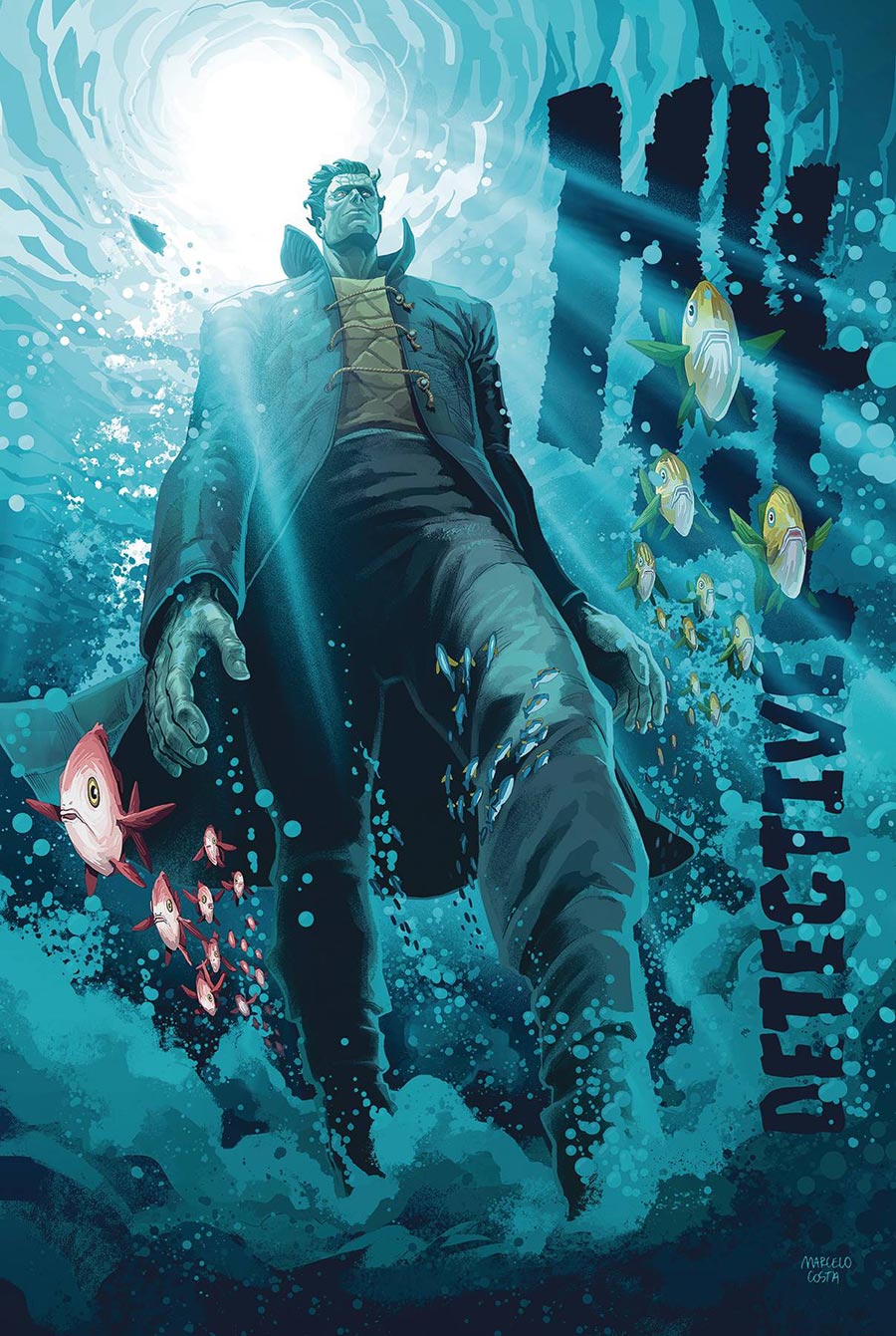 Huge Detective #2 Cover C Variant Marcelo Costa Cover