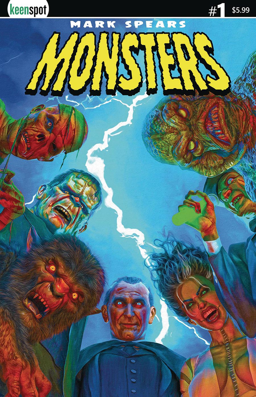 Mark Spears Monsters #1 Cover A Regular Mark Spears Looking Down On You Cover