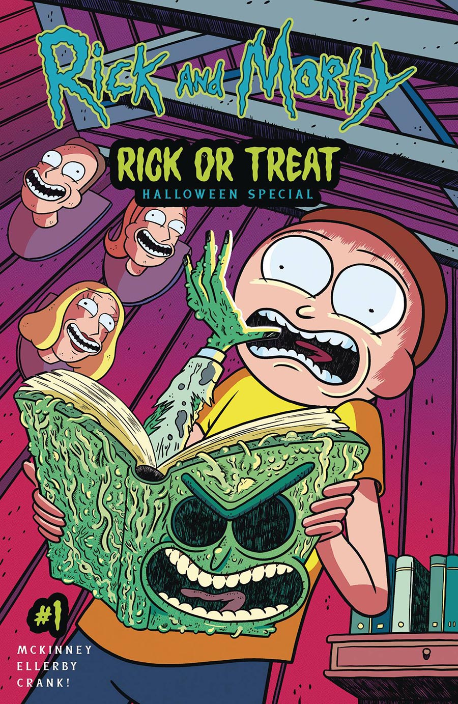 Rick And Morty Rick Or Treat Halloween Special #1 (One Shot) Cover A Regular Marc Ellerby Cover